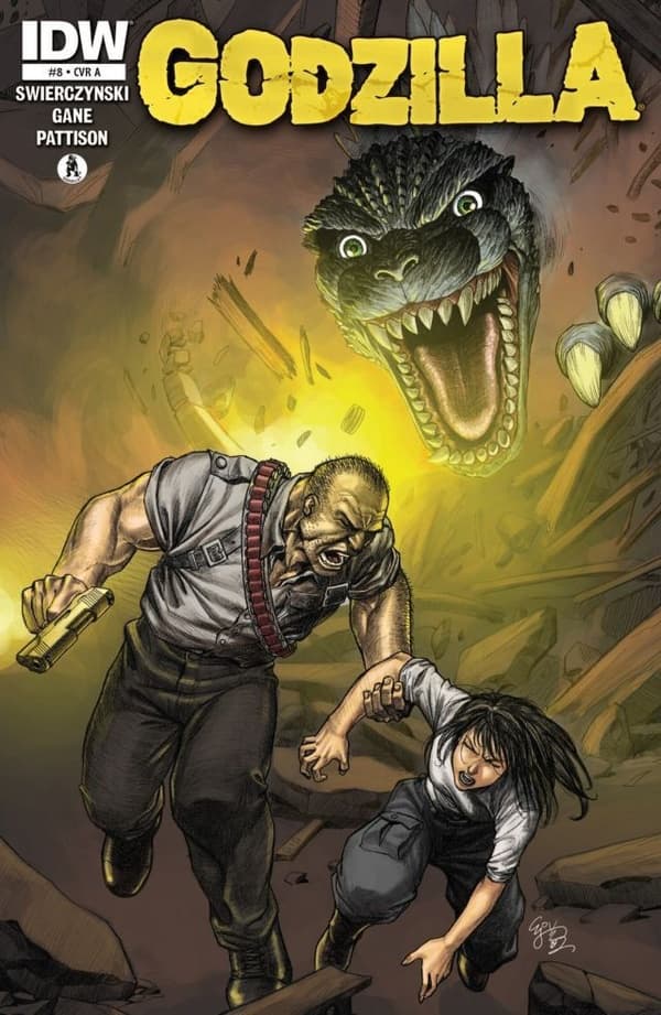 Godzilla #8 cover