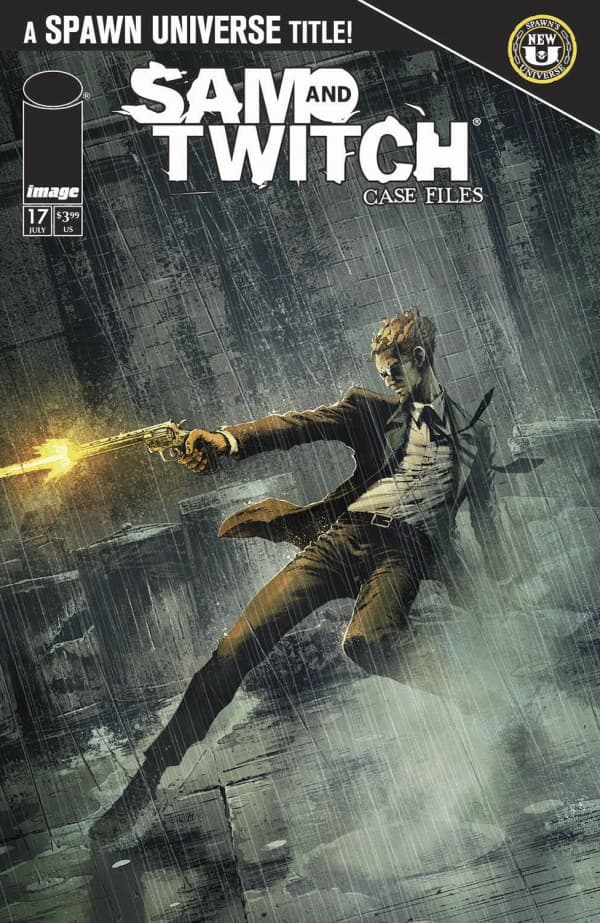 Sam and Twitch Case Files #17 cover