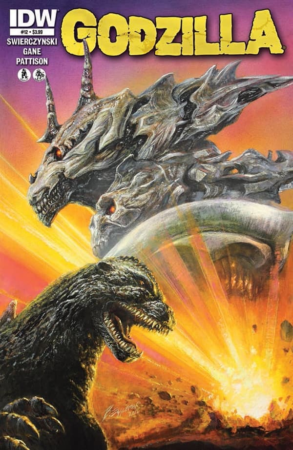 Godzilla #12 cover