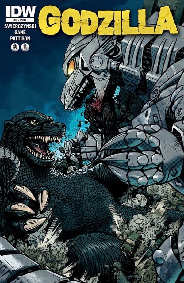 Godzilla #5 cover