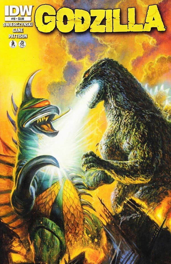 Godzilla #10 cover