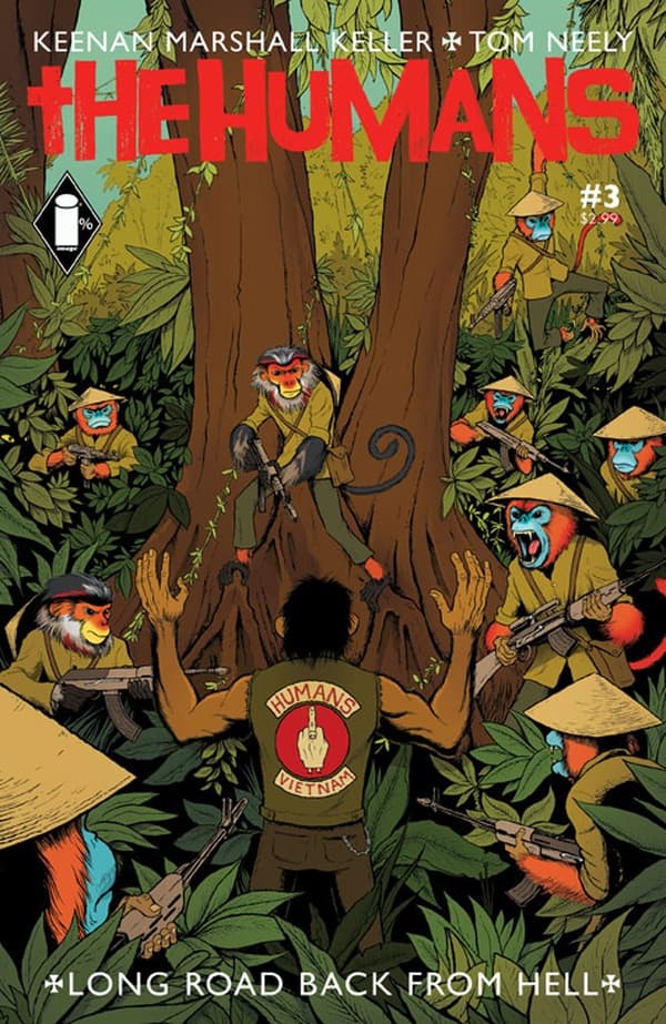 The Humans #3 cover