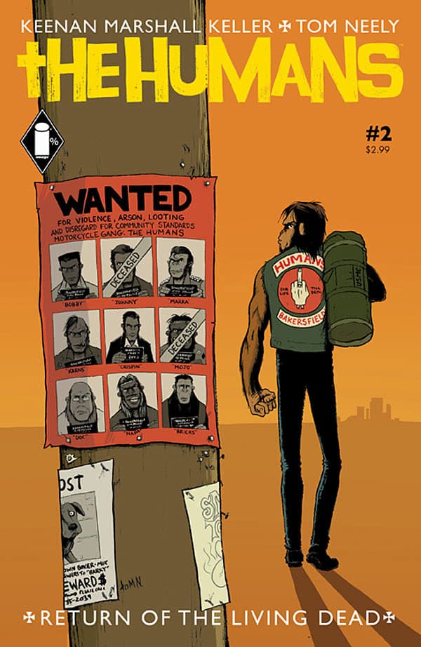 The Humans #2 cover
