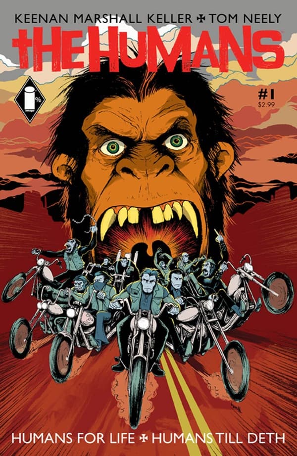 The Humans #1 cover