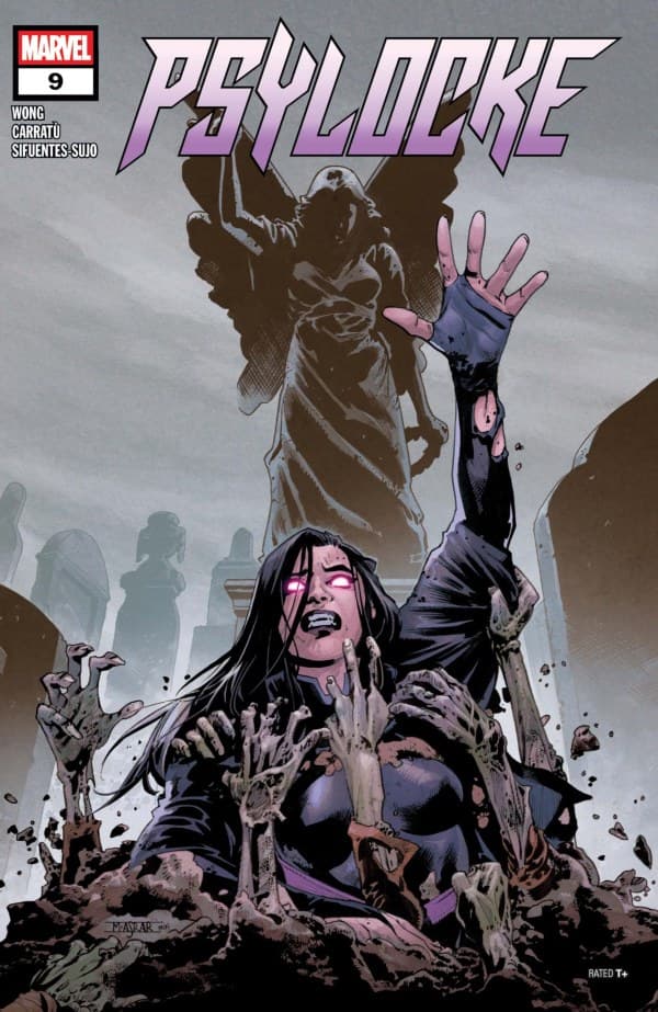Psylocke #9 cover