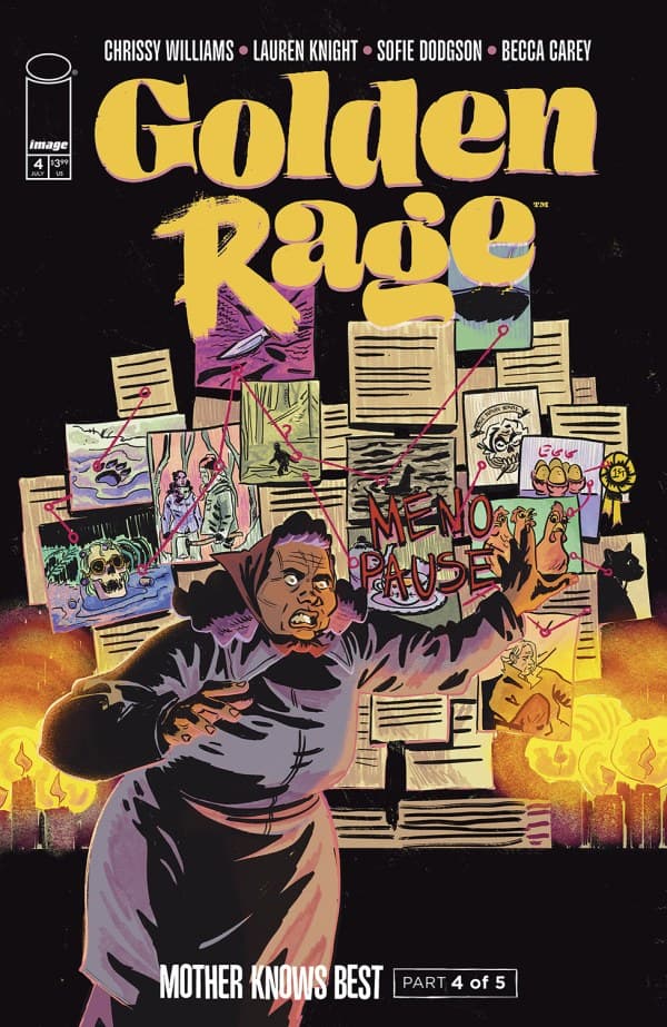 Golden Rage: Mother Knows Best #4 cover