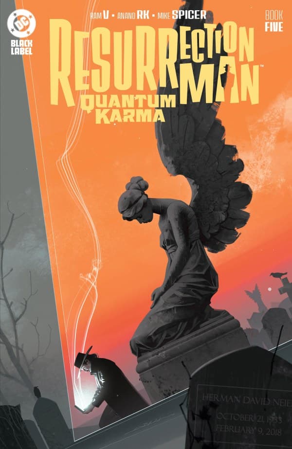 Resurrection Man: Quantum Karma #5 cover
