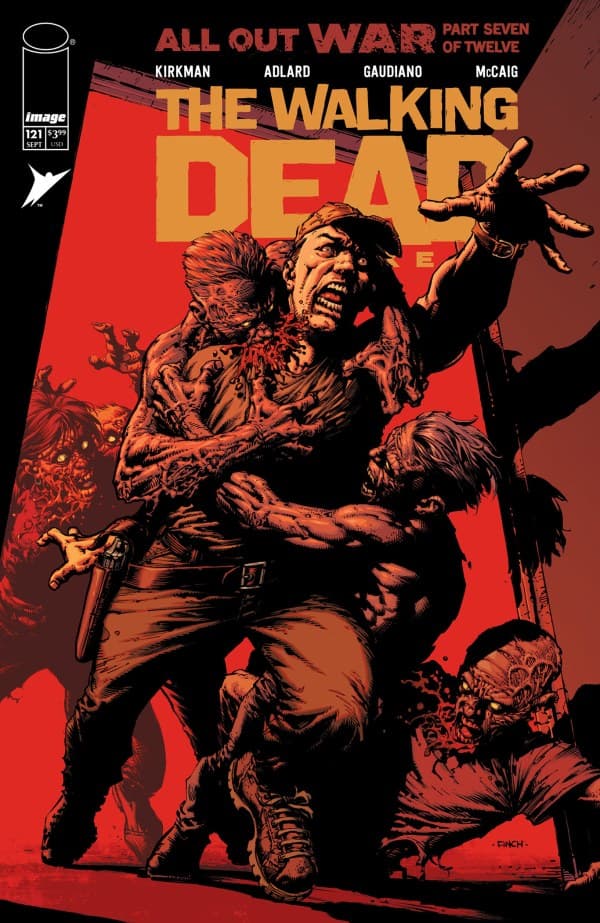 The Walking Dead Deluxe #121 cover