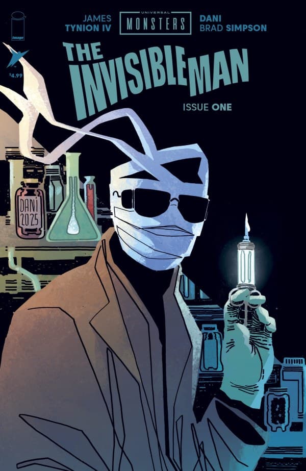 Universal Monsters: The Invisible Man #1 cover