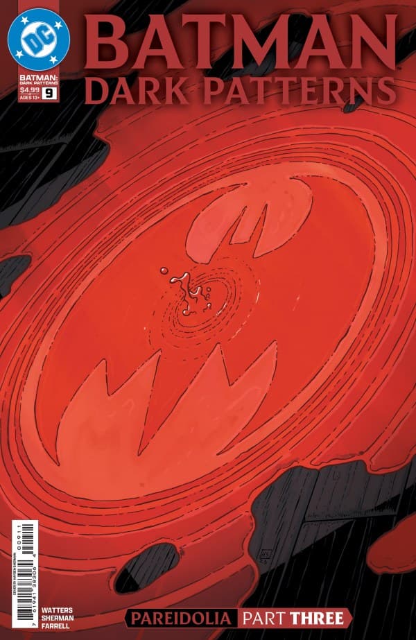 Batman: Dark Patterns #9 cover