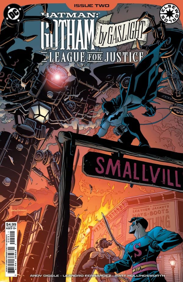 Batman: Gotham by Gaslight - A League for Justice #2 cover