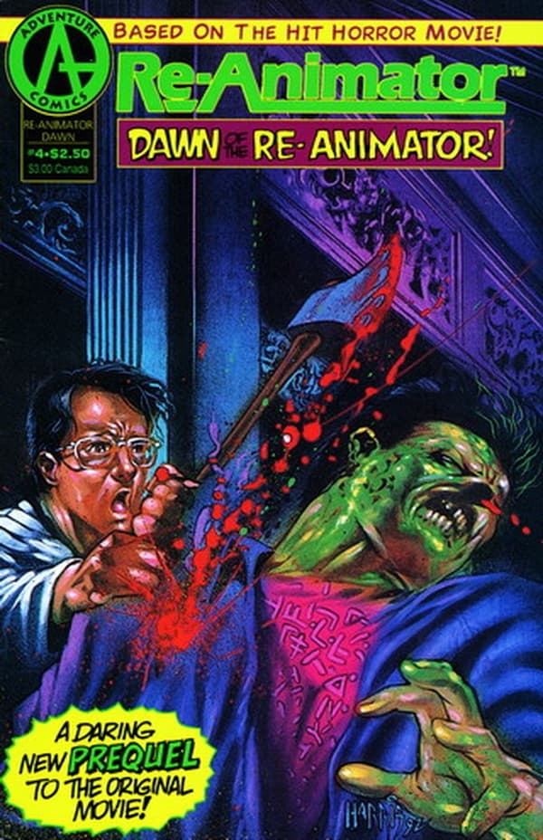 Re-Animator: Dawn of the Re-Animator #4 cover