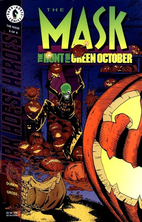 The Mask: The Hunt For Green October #3 cover
