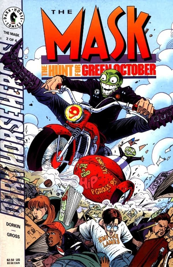The Mask: The Hunt For Green October #2 cover