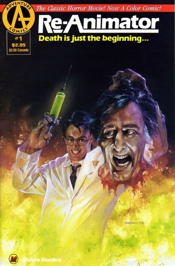 Re-Animator In Full Color #1 cover