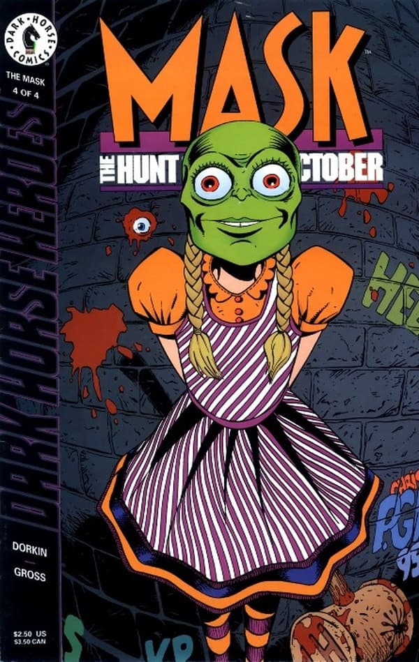 The Mask: The Hunt For Green October #4 cover
