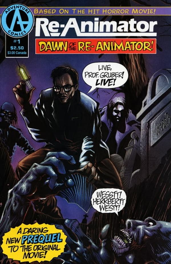Re-Animator: Dawn of the Re-Animator #1 cover