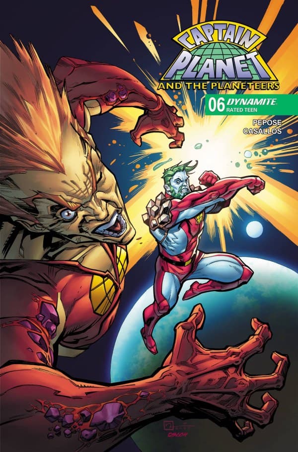 Captain Planet #6 cover