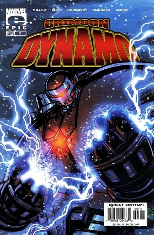 Crimson Dynamo #3 cover