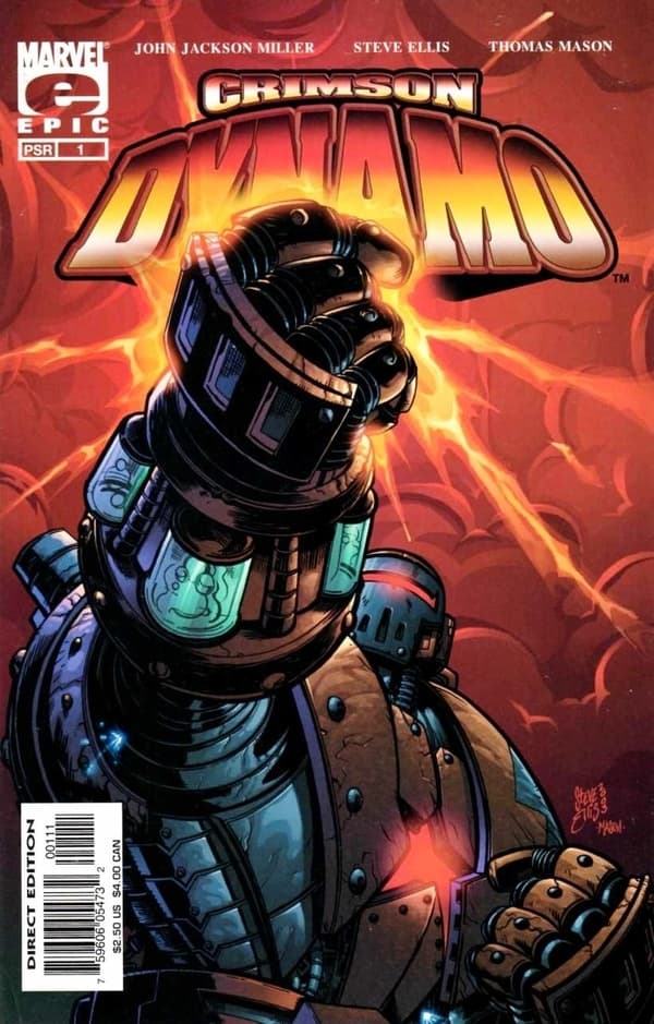 Crimson Dynamo #1 cover