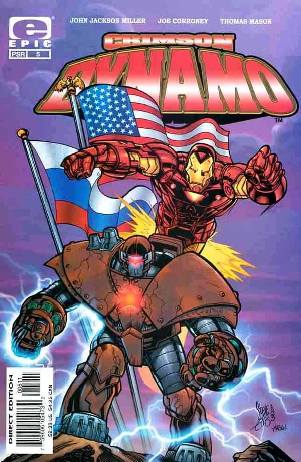Crimson Dynamo #5 cover