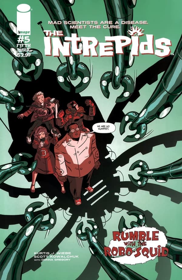 The Intrepids #5 cover