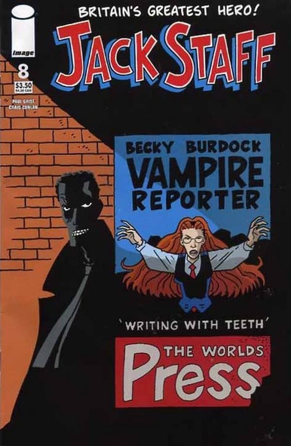 Jack Staff #8 cover