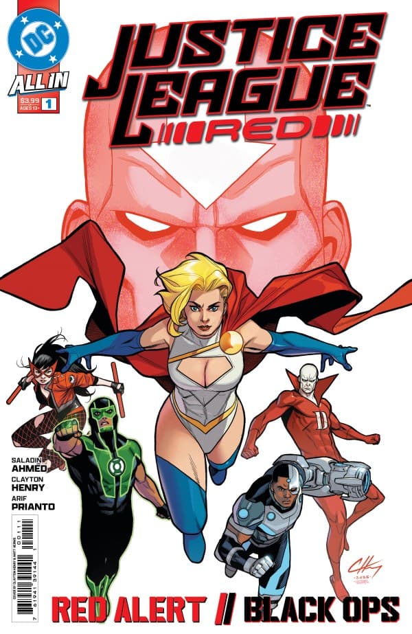 Justice League Red cover — © DC Comics