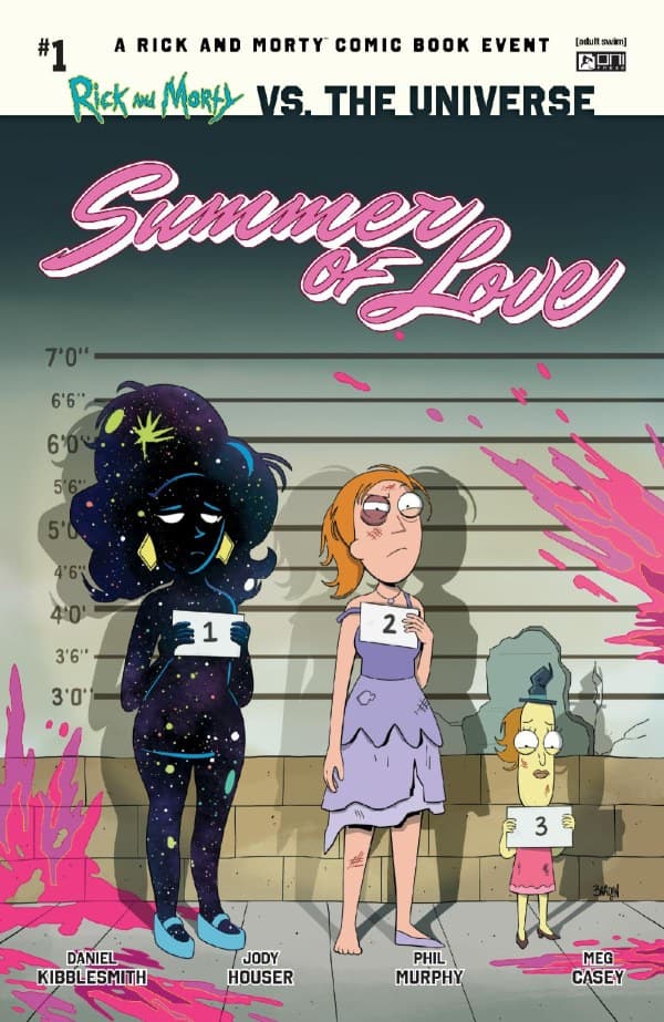 Rick and Morty vs. the Universe: Summer of Love #1 cover