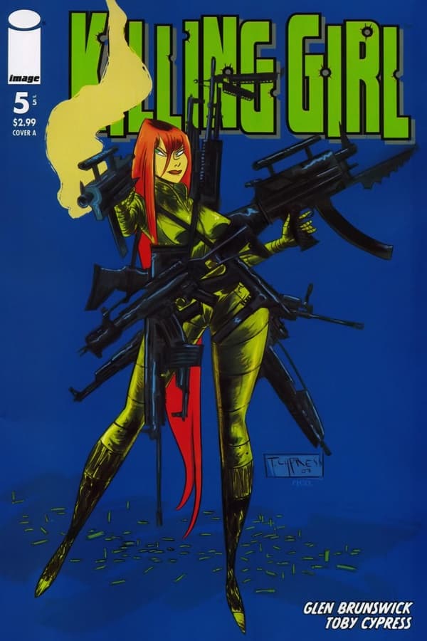 Killing Girl #5 cover