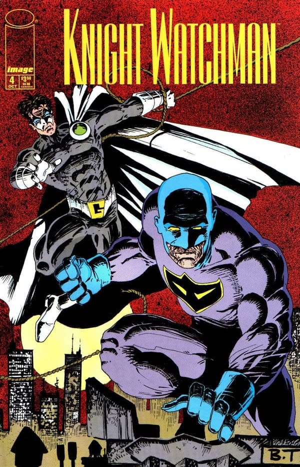 Knight Watchman #4 cover