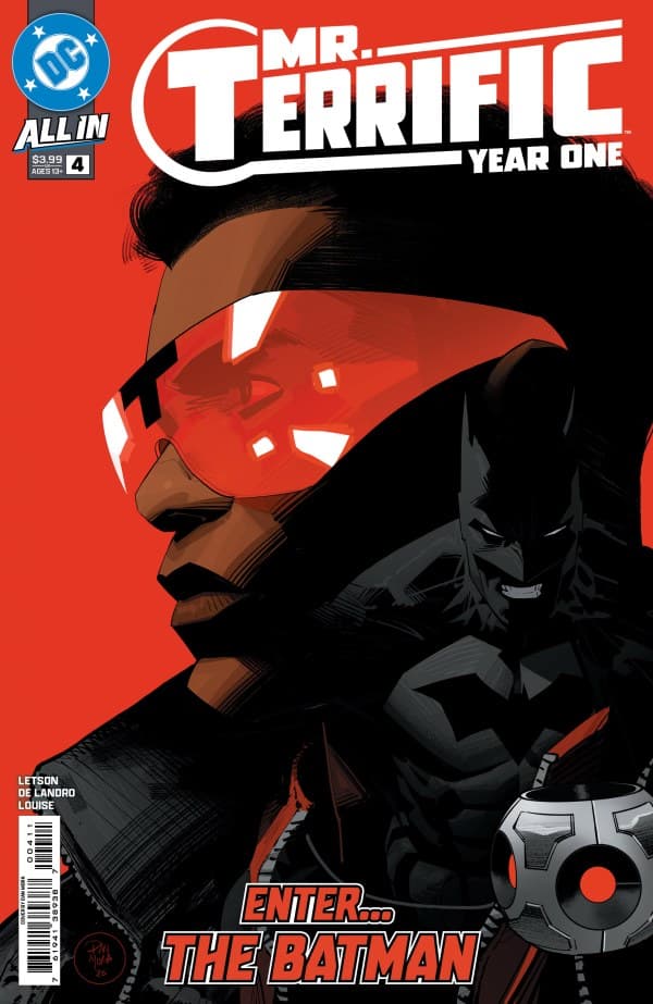 Mr. Terrific: Year One #4 cover