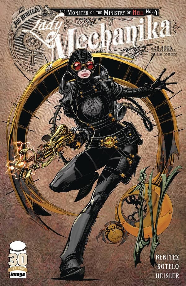 Lady Mechanika: The Monster of the Ministry of Hell #4 cover