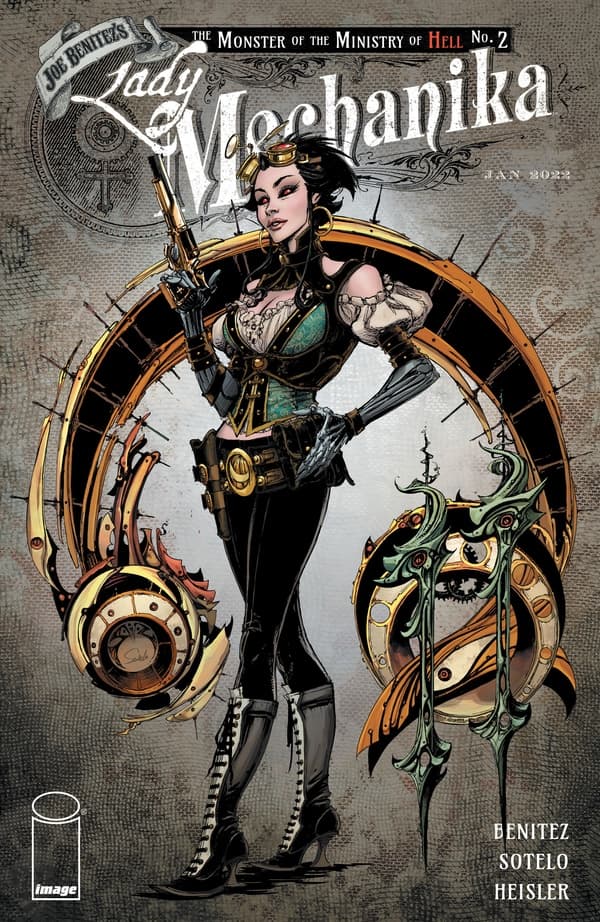 Lady Mechanika: The Monster of the Ministry of Hell #2 cover