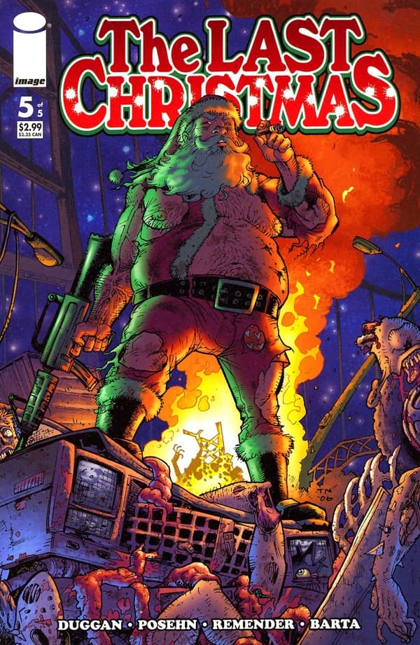 The Last Christmas #5 cover