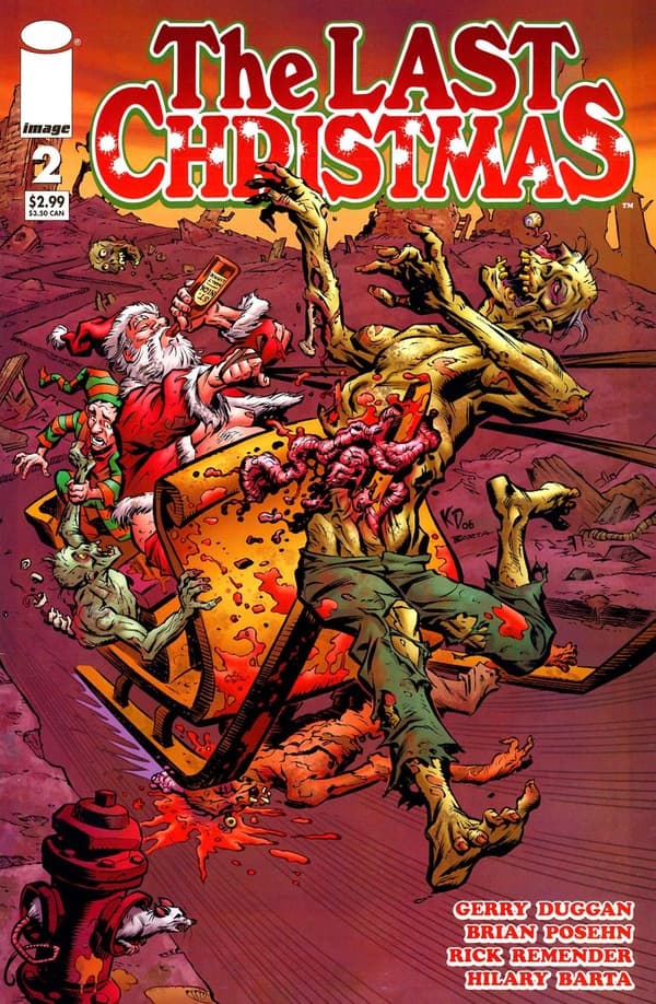 The Last Christmas #2 cover