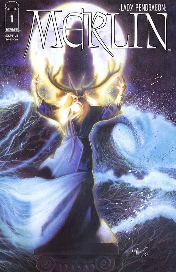 Lady Pendragon: Merlin #1 cover