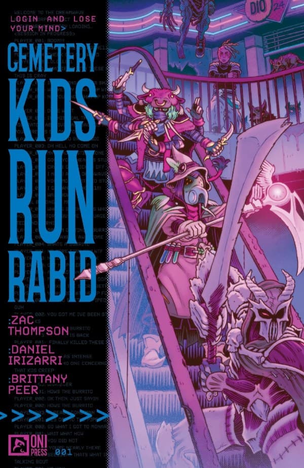 Cemetery Kids Run Rabid #1 cover
