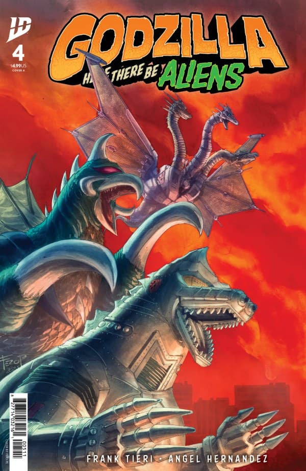 Godzilla: Here There Be Aliens #4