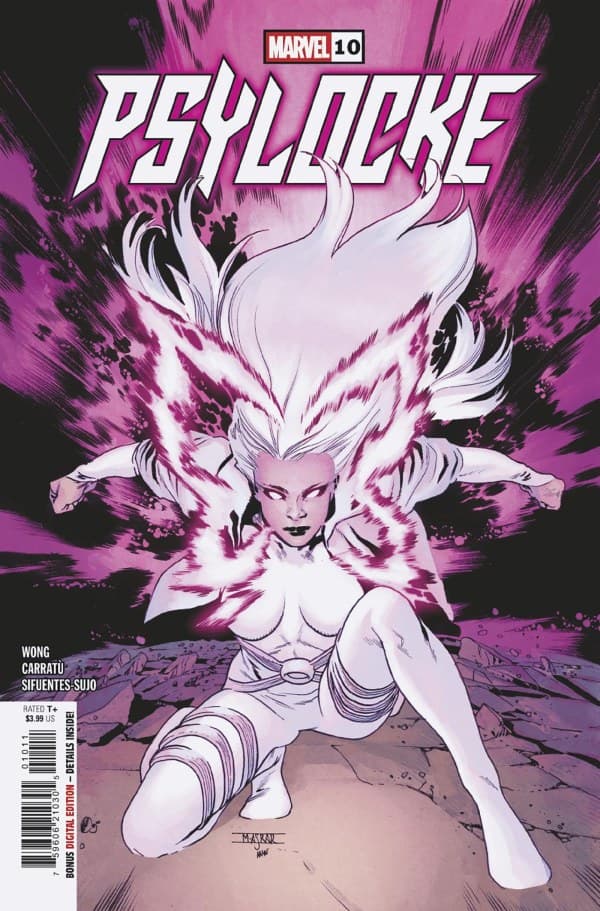 Psylocke #10 cover