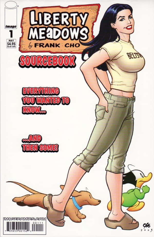 Liberty Meadows Sourcebook #1 cover