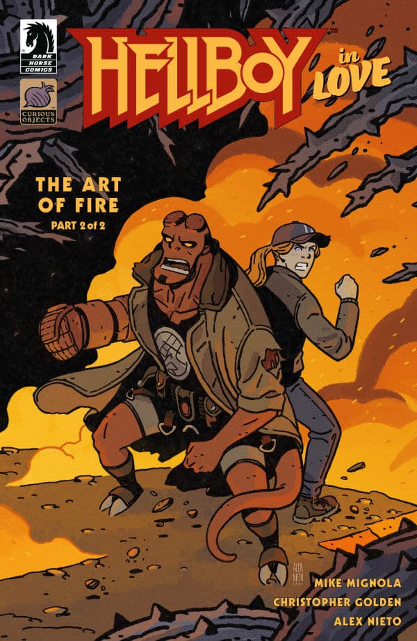Hellboy in Love: The Art of Fire #2 cover