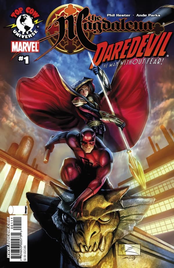 The Magdalena/Daredevil #1 cover