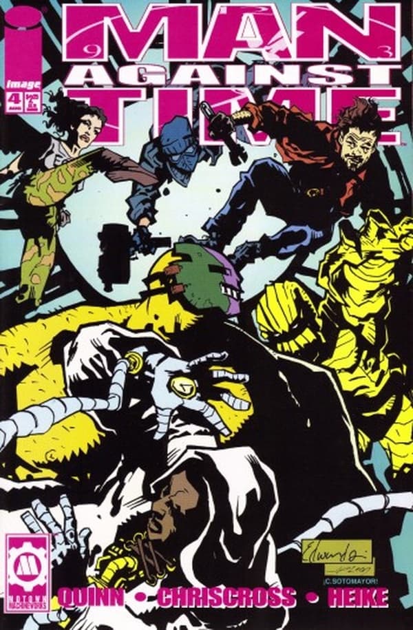Man Against Time #4 cover