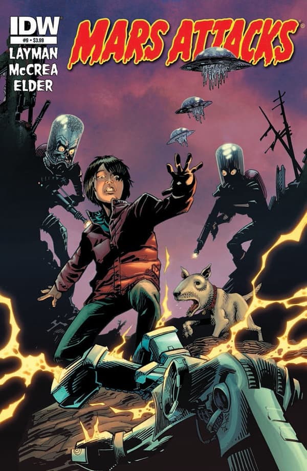 Mars Attacks #9 cover
