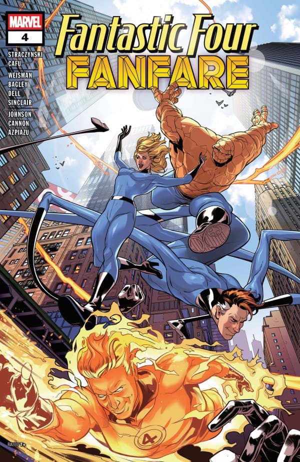 Fantastic Four Fanfare #4 cover