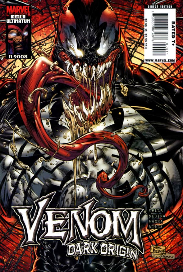 Venom: Dark Origin #4 cover