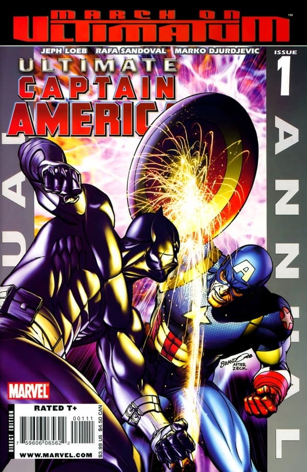 Ultimate Captain America Annual #1 cover