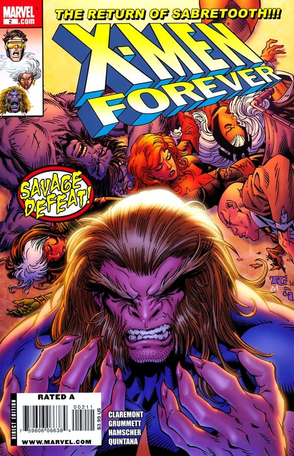 X-Men Forever #2 cover
