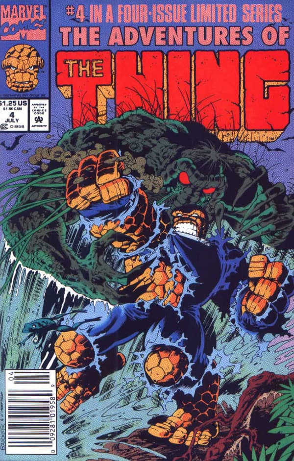 The Adventures of the Thing #4 cover